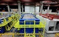 Formă modulară pentru turnarea fără vibrații a produselor volumetrice din beton 